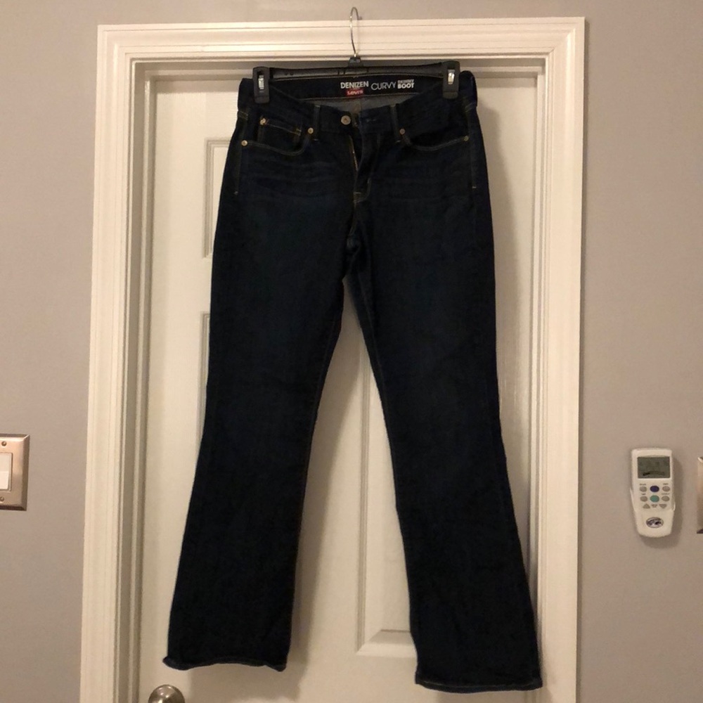 Curvy fit skinny boot jeans